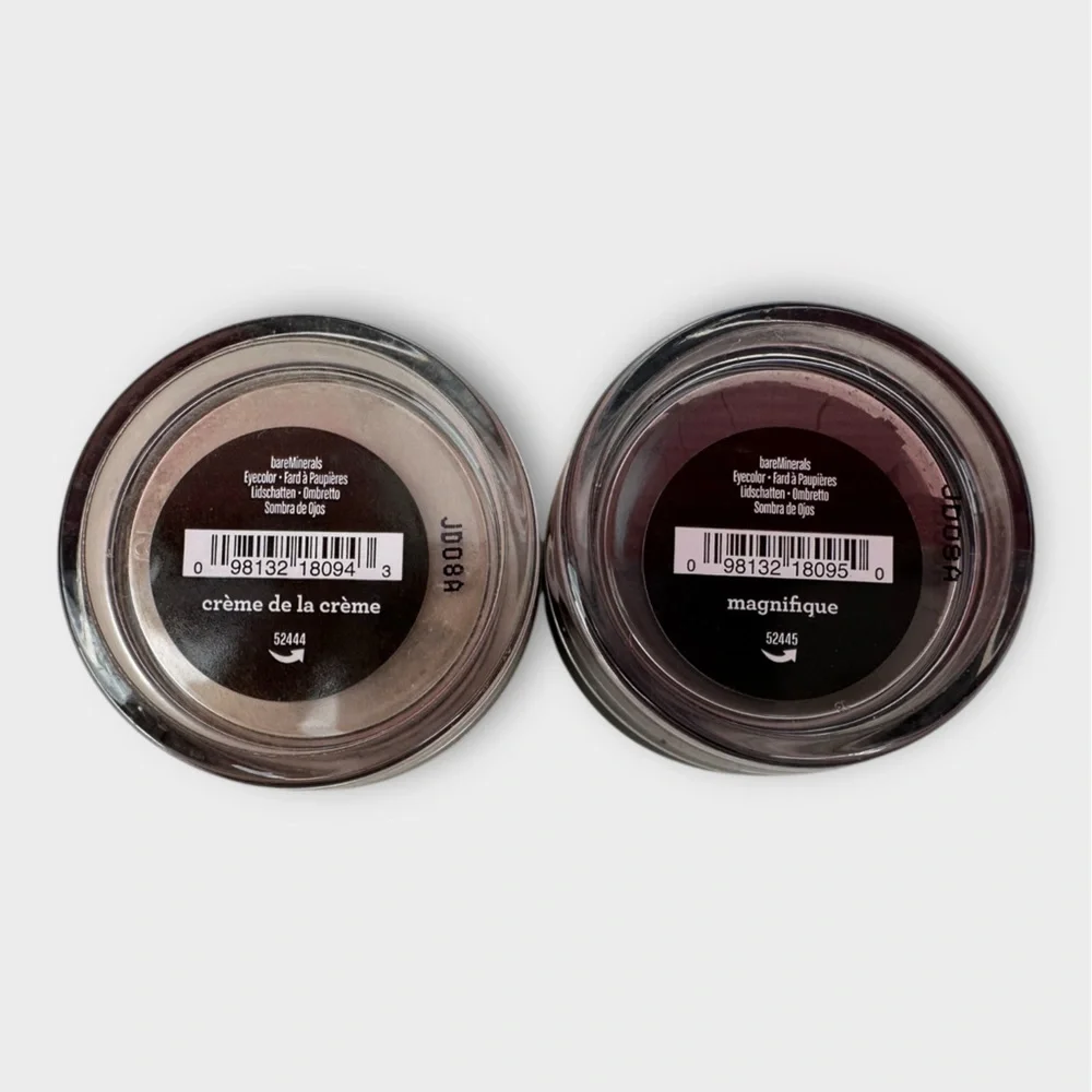 NEW bareMinerals Eyecolor in Magnifique & Crème de la Crème, 0.57g